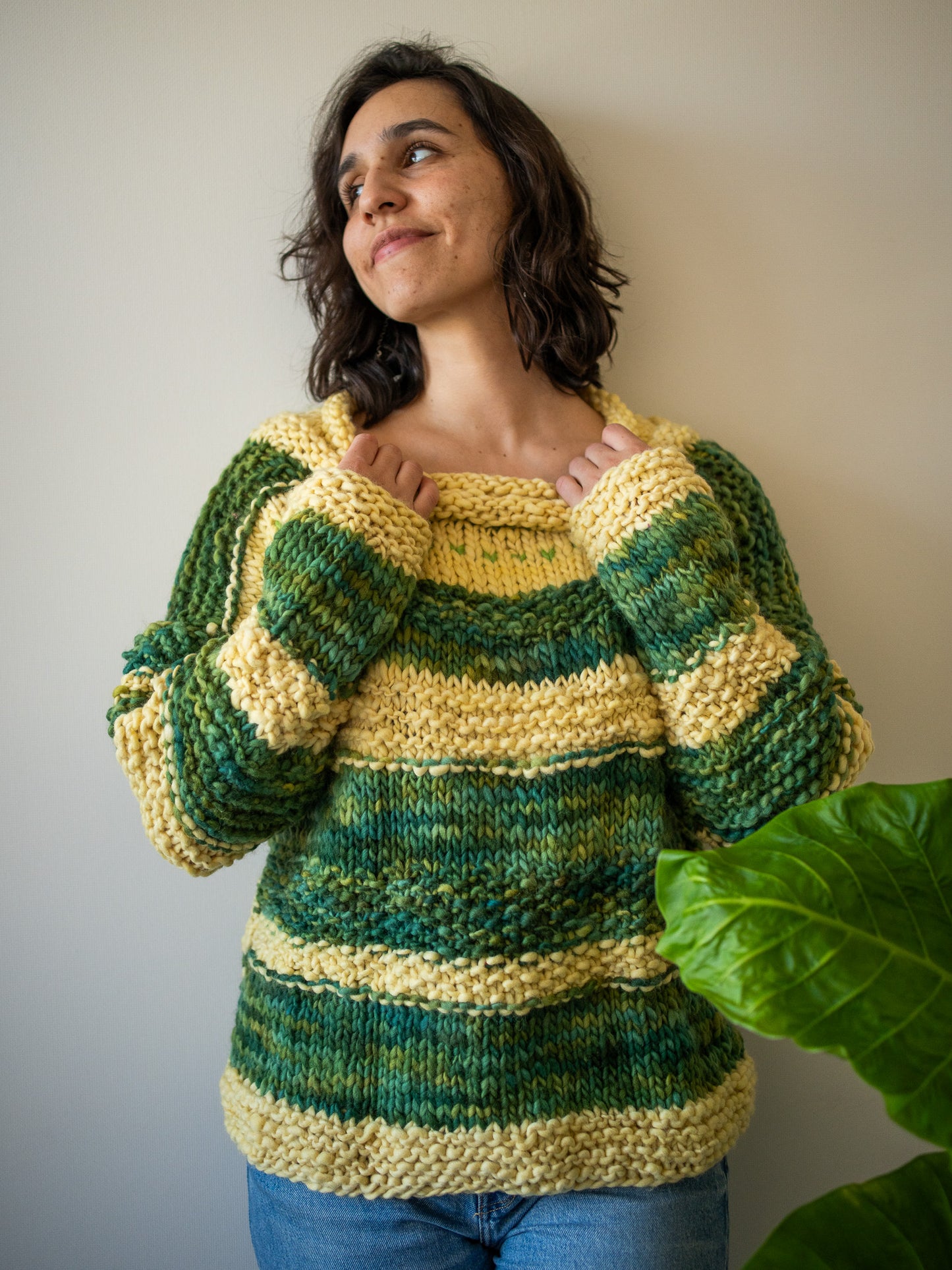 Verde y amarillo